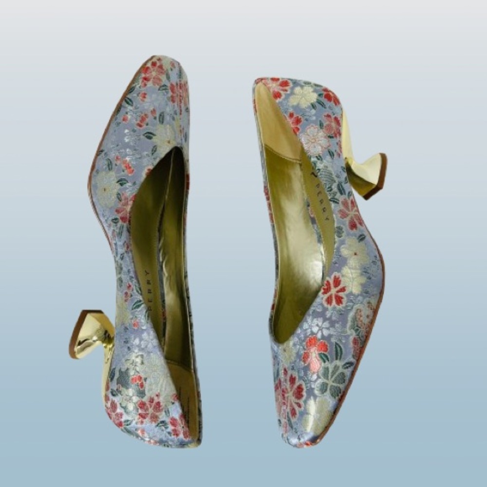 Katy Perry Women’s The Latern Pump Blue Multi 10M - Picture 4 of 16
